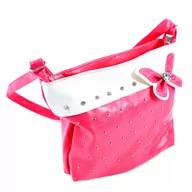 Torebki damskie - MAŁA TOREBKA NA RAMIĘ DLA DZIEWCZYNKI RÓŻNE KOLORY - miniaturka - grafika 1