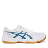 Piłka nożna - Buty halowe Asics Upcourt 6 1071A104 Biały - miniaturka - grafika 1