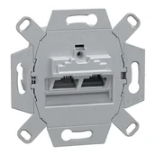 Wyłączniki światła i elektryczne - Merten 465706 wkładka UAE 8/8 Kat 6, biały 465706 - miniaturka - grafika 1