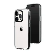 Etui i futerały do telefonów - RHINOSHIELD Crystal Clear Case Compatible with [iPhone 14 Pro] | Advanced Yellowing Resistance, High Transparency, Protective and Customizable Clear Phone Case - Black Camera Rim - miniaturka - grafika 1