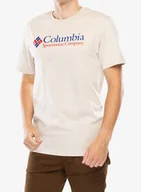 Koszulki i topy damskie - Koszulka z nadrukiem Columbia CSC Basic Logo S/S Shirt - dark stone/csc retro logo - miniaturka - grafika 1
