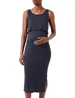 Sukienki ciążowe - Noppies Maternity Nursing Newy sukienka damska bez rękawów, Blue Graphite - P334, 42 PL - miniaturka - grafika 1