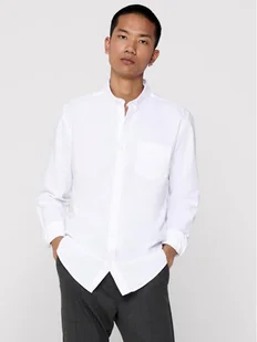 Only & Sons Koszula Alvaro 22006479 Biały Slim Fit - Koszule męskie - miniaturka - grafika 1