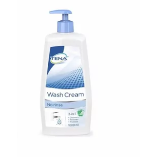 SCA HYGIENE PRODUCTS SP. Z O.O. Tena Wash Cream Krem myjący 1000ml - Higiena protez i aparatów ortodontycznych - miniaturka - grafika 1