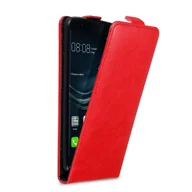 Etui i futerały do telefonów - Pokrowiec Do Huawei P9 PLUS w Etui CZERWONE JABŁKO  Flip Case Cover Obudowa Ochronny Cadorabo - miniaturka - grafika 1