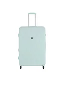 Nerki - Semi Line Walizka duża T5927-3 Turkusowy - miniaturka - grafika 1