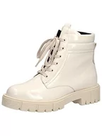 Botki damskie - Caprice Damskie sztyblety 9-9-25252-29, Offwhite Napla, 37 EU - miniaturka - grafika 1