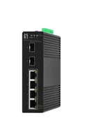Pozostałe akcesoria sieciowe - LevelOne IGS-2106P łącza sieciowe Zarządzany L2 Gigabit Ethernet (10/100/1000) Obsługa PoE Czarny - miniaturka - grafika 1