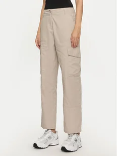 Brave Soul Spodnie materiałowe LTRW-272ANGIEMI Szary Regular Fit - Spodnie damskie - miniaturka - grafika 1