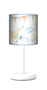Lampa stojąca nocna EKO Samoloty w chmurach - dla dzieci Fotolampy - Lampy stojące - miniaturka - grafika 1