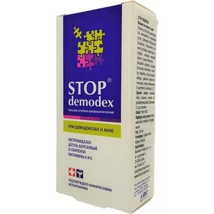 Golden Farm STOP DEMODEX Balsam do Twarzy i Ciała 50ml - Kremy do twarzy - miniaturka - grafika 1