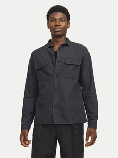 Jack&Jones Koszula jeansowa Travis 12269262 Czarny Comfort Fit - Koszule męskie - miniaturka - grafika 1