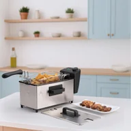 Frytkownice - JATA JEFR1678 Szary 2000 W - miniaturka - grafika 1