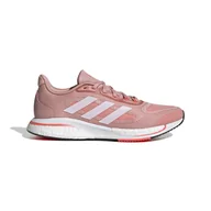 Buty sportowe damskie - Damskie Buty do biegania ADIDAS SUPERNOVA + W GX0536 – Różowy - miniaturka - grafika 1