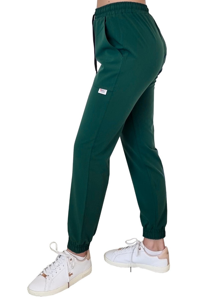 Joggery medyczne zielona butelka casual premium roz. XL