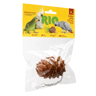 RIO Cedrowa szyszka 1szt [22060] - Przysmaki dla ptaków - miniaturka - grafika 1