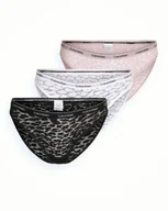 Majtki damskie - CALVIN KLEIN Majtki Figi 3-Pack r S - miniaturka - grafika 1