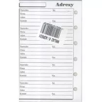 Antra Wkład do organizera K Adresy ANTRA - Artykuły biurowe - miniaturka - grafika 1