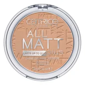 Pudry do twarzy - Catrice All Matt Plus Powder puder w kamieniu 030 Warm Beige 10g - miniaturka - grafika 1