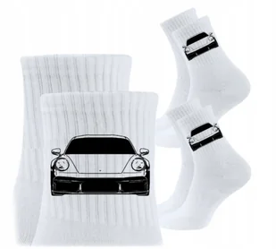3x Skarpetki Urodziny Prezent Skarpety dla kierowcy auta PORSCHE - Skarpetki męskie - miniaturka - grafika 1