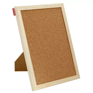 Tablica korkowa MEMOBE, nabiurkowa stojąca 30x21cm - Tablice i flipcharty - miniaturka - grafika 1
