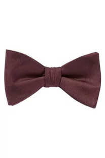 HUGO Muszka męska Bow Tie Dressy, Brązowy, jeden rozmiar - Krawaty i muchy męskie - miniaturka - grafika 1