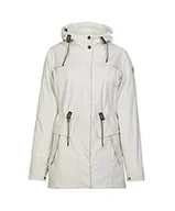 Kurtki damskie - G.I.G.A. DX Damska kurtka przeciwdeszczowa Indiana Casual z kapturem, off-White, 36 - miniaturka - grafika 1