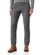 Spodnie męskie - bugatti Spodnie męskie, Szary, 36W / 30L - miniaturka - grafika 1