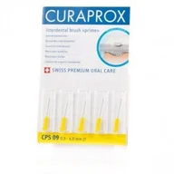 Szczoteczki międzyzębowe - Curaprox Prime Refill CPS zestaw 5 szt zapasowych szczoteczek międzyzębowych CPS 09 Yellow 0,9 4,0 mm Interdental Brush - miniaturka - grafika 1