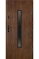 Drzwi zewnętrzne - Drzwi Zewnętrzne Z Ościeżnicą Setto Dario 90 Cm Lewe Orzech Reflex Nero - miniaturka - grafika 1