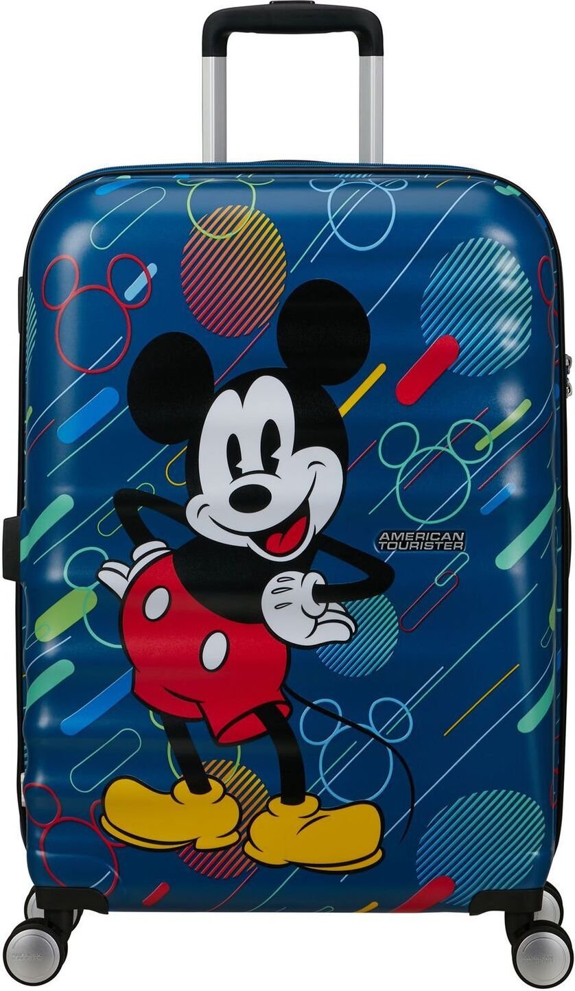 Walizka średnia American Tourister Wavebreaker Disney - Mickey future pop