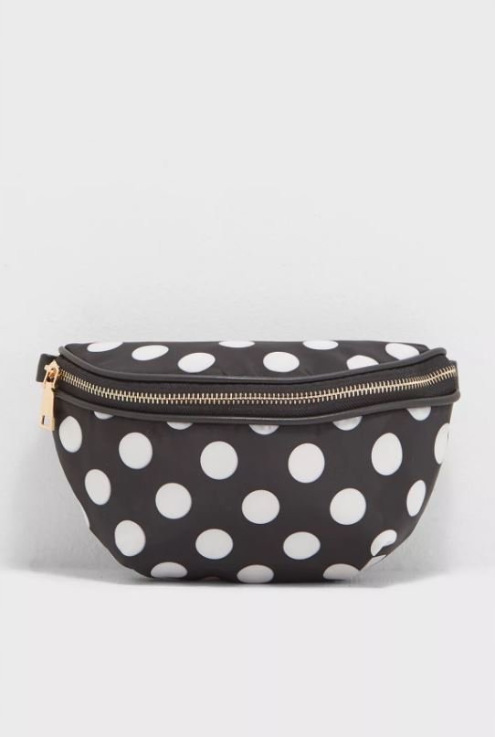 Ginger Nerka Czarna W Groszki Damska Klasyk 1Pjp