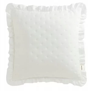 Poszewka dekoracyjna 45x45 Molly złamana biel - Narzuty - miniaturka - grafika 1