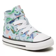 Buty dla chłopców - Trampki Converse Chuck Taylor All Star 1V A03594C Dream Blue - miniaturka - grafika 1