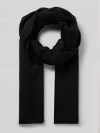 Apaszki i szaliki męskie - Szal z mieszanki bawełny i wełny model ‘LEDONIO’ - miniaturka - grafika 1