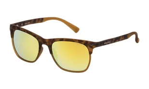 Okulary POLICE SK0445149EG. Okulary przeciwsłoneczne, Kolor brązowy. Mężczyzna. - Okulary przeciwsłoneczne - miniaturka - grafika 1