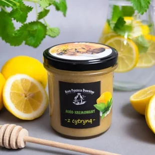 Miód z cytryną 400g - Miód - miniaturka - grafika 1
