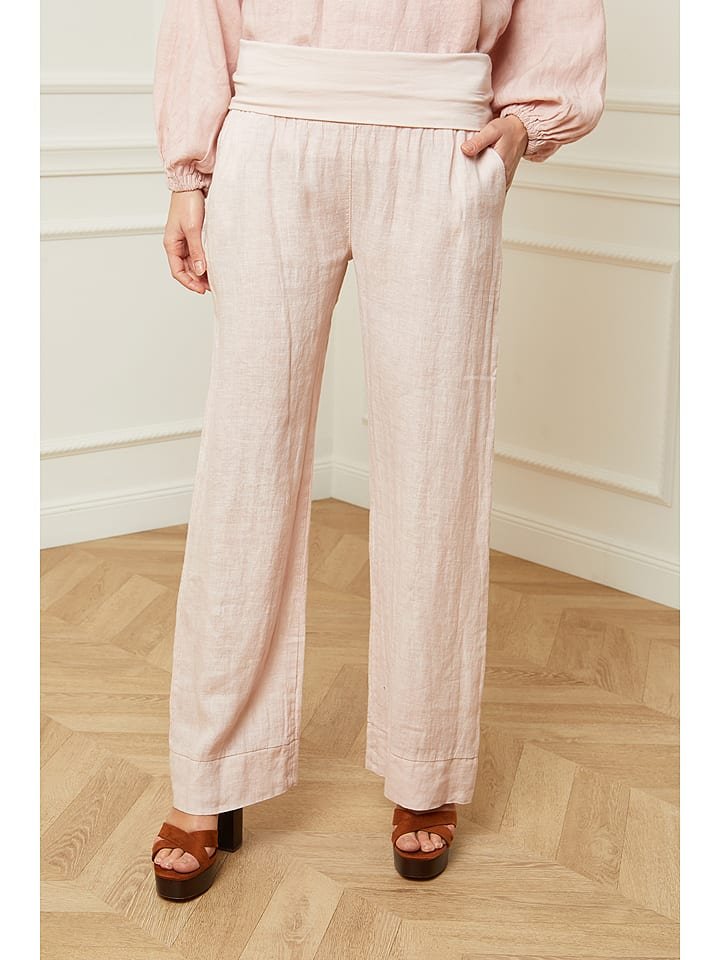 Fleur de Lin Lniane spodnie 