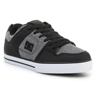 Buty sportowe męskie - Buty DC Pure M 300660-KBK czarne szare - miniaturka - grafika 1