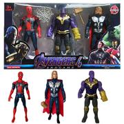 Figurki dla dzieci - WKS, AVENGERS 4 Duży Zestaw Figurek Spiderman Thanos - miniaturka - grafika 1