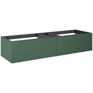 Szafka łazienkowa pod umywalkę Elita Look 160 cm zielony mat RE081604027010 - Szafki łazienkowe - miniaturka - grafika 1
