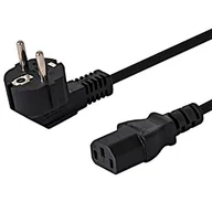 Kable komputerowe i do monitorów - Kabel zasilający Schuko - IEC 320 C13 SAVIO CL-182 10 m - miniaturka - grafika 1