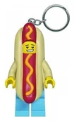 Figurki dla dzieci - LEGO LGL-KE119 Iconic Hot Dog Brelok z latarką - miniaturka - grafika 1