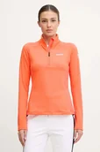 Bluzy damskie - Rossignol bluza funkcyjna BLACKSIDE damska kolor pomarańczowy gładka RLOWL01 - miniaturka - grafika 1
