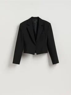 Reserved - Krótka marynarka - czarny - Marynarki i żakiety damskie - miniaturka - grafika 1