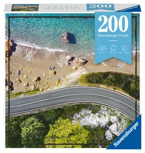 Ravensburger Puzzle Momenty 200 elementów Wybrzeże GXP-811803 - Puzzle - miniaturka - grafika 1