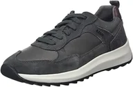 Trampki męskie - Geox Męskie trampki U TITANIO, Anthracite, 39 EU - miniaturka - grafika 1