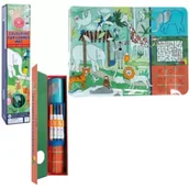 Podkładki na biurko - Silikonowa mata z łamigłowkami i grami Dżungla - miniaturka - grafika 1