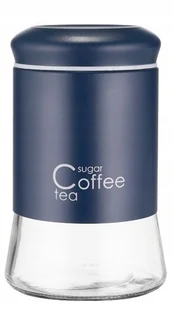 Kadax Pojemnik Na Kawę Herbatę 1000ml Granatowy - Pojemniki kuchenne - miniaturka - grafika 1