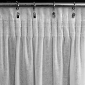 Zasłony - Zasłona EUROFIRANY Agis 140 x 270 cm Biały - miniaturka - grafika 1